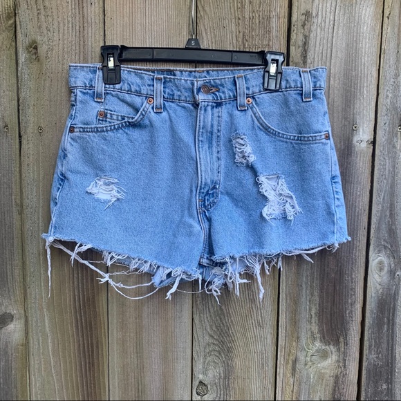 Levi's Pants - Vintage distressed cutoff Silver Tab Levi’s